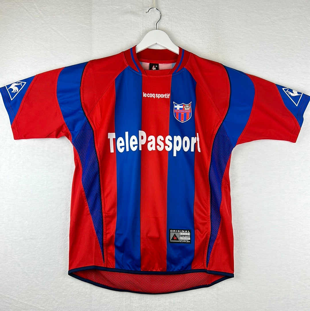 Panionios 2005-2006 Player Issue Home Shirt - Extra Large - Giannopoulos 6