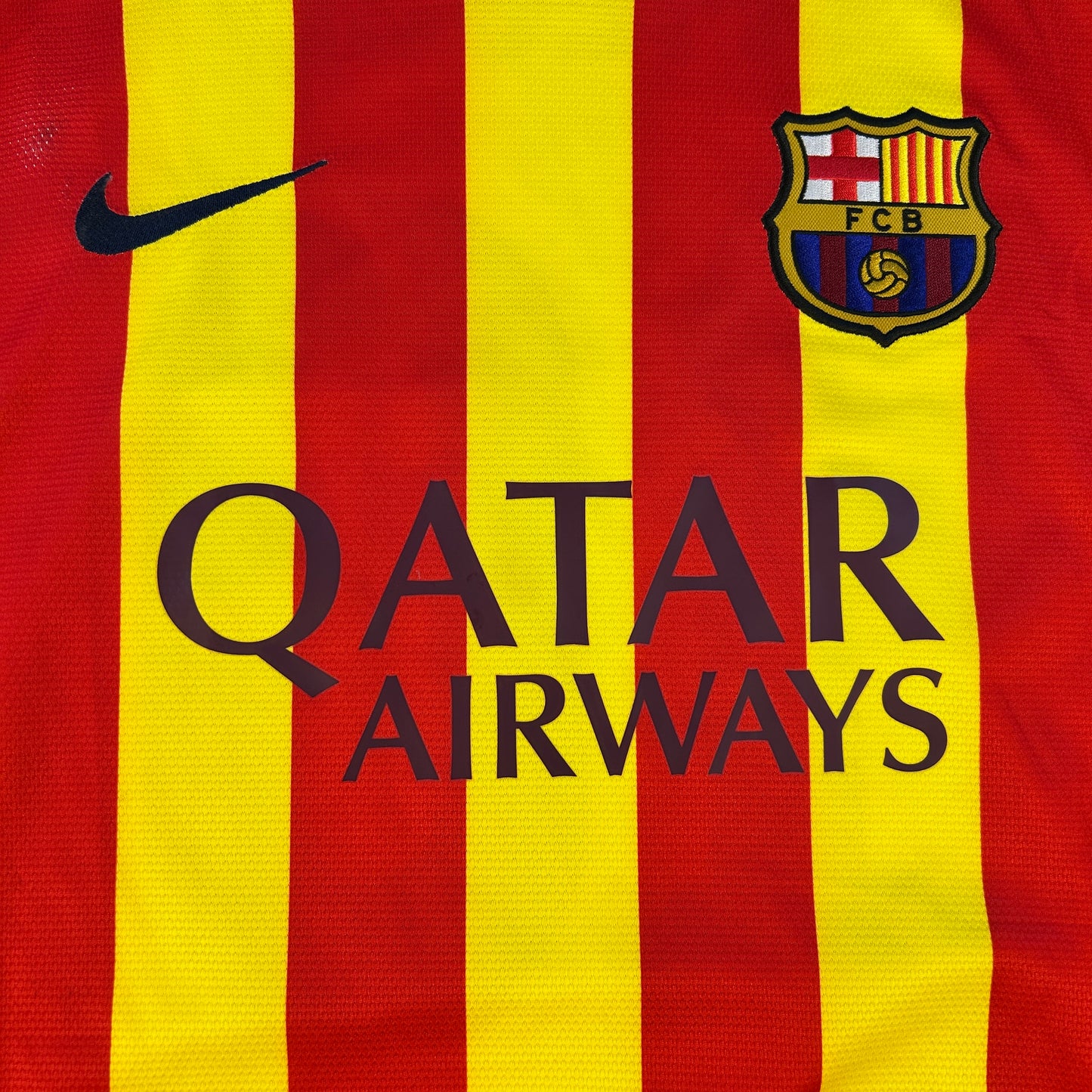 Barcelona 2012/2013 Match Issue Away Shirt - Messi 10 - v AC Milan