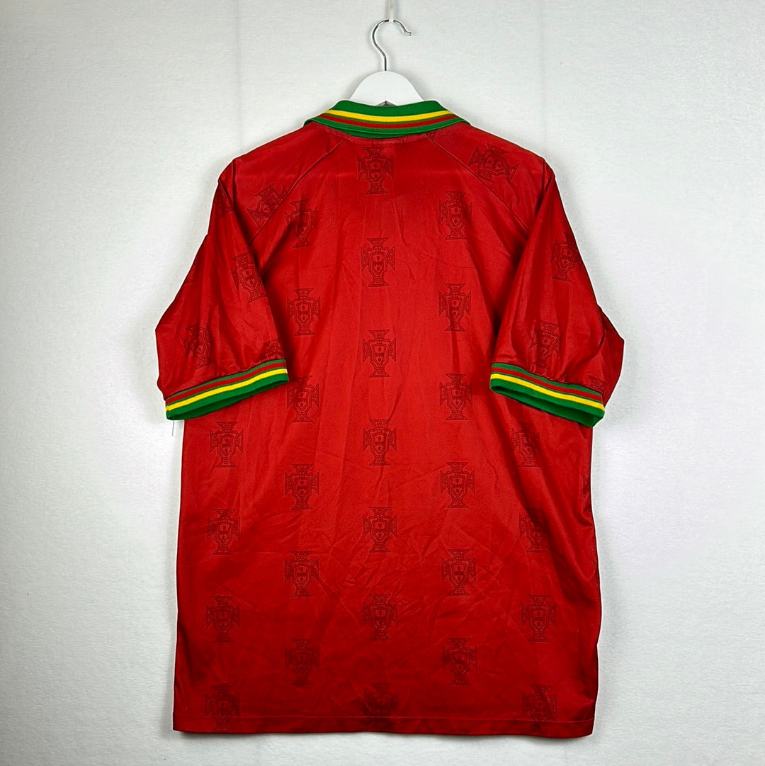 Portugal 1995 Home Shirt - Extra Large