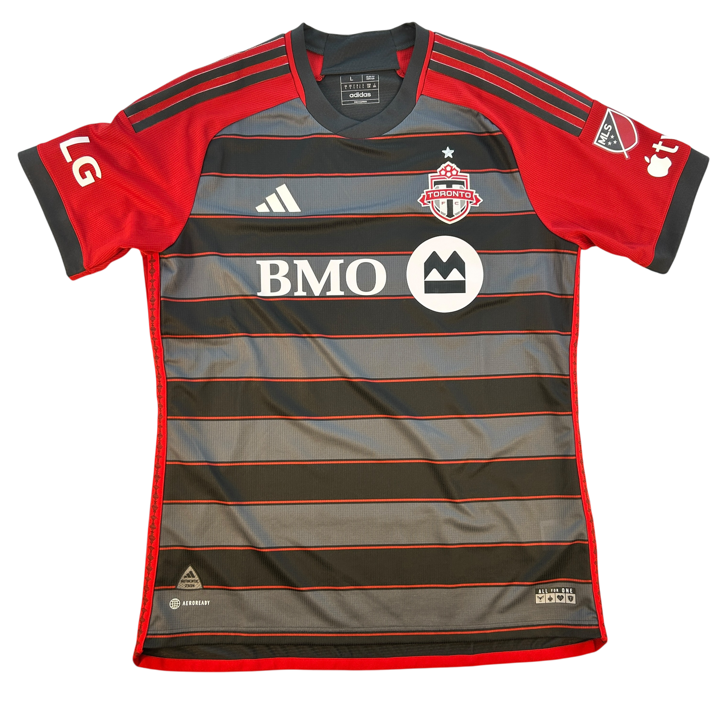 Toronto FC 2023/2024 Match Issued/ Worn Home Shirt
