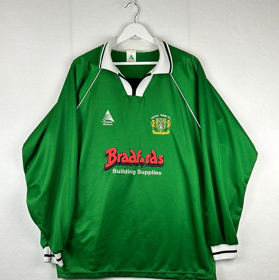 Yeovil Town 2001-2002 Home Shirt - Long Sleeve