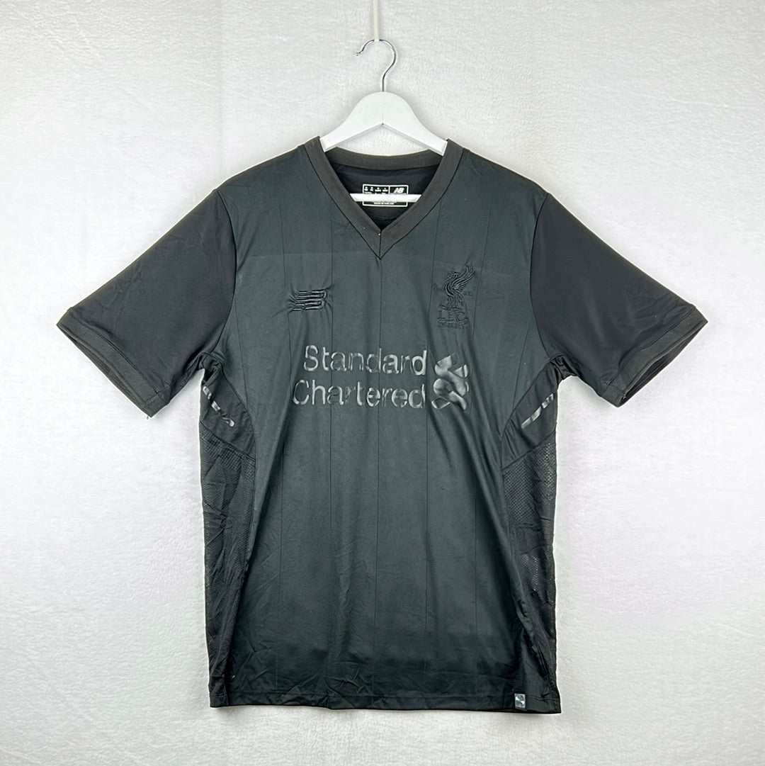 Liverpool 2017-2018 Black Out Shirt