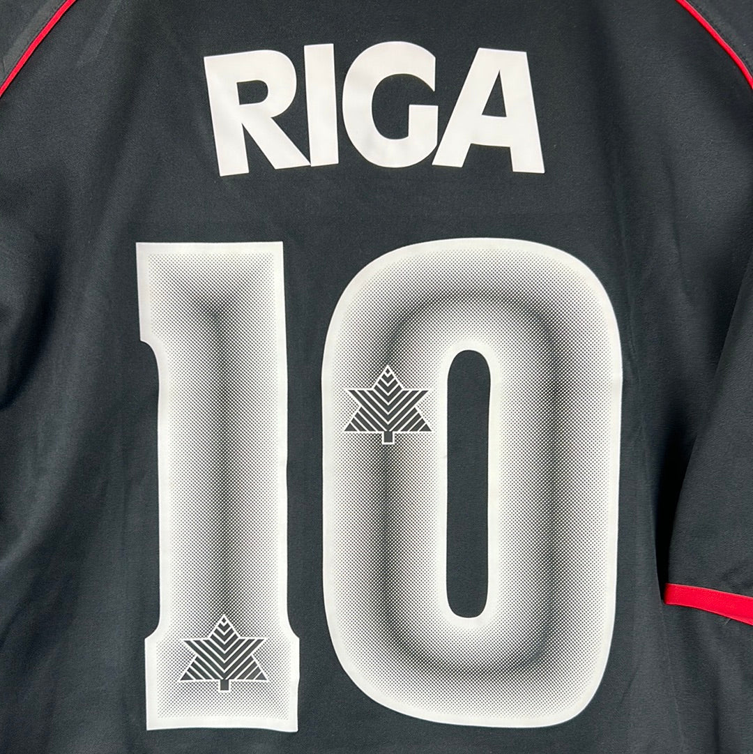 Levante 2006-2007 Match Worn Third Shirt - Large - Riga 10