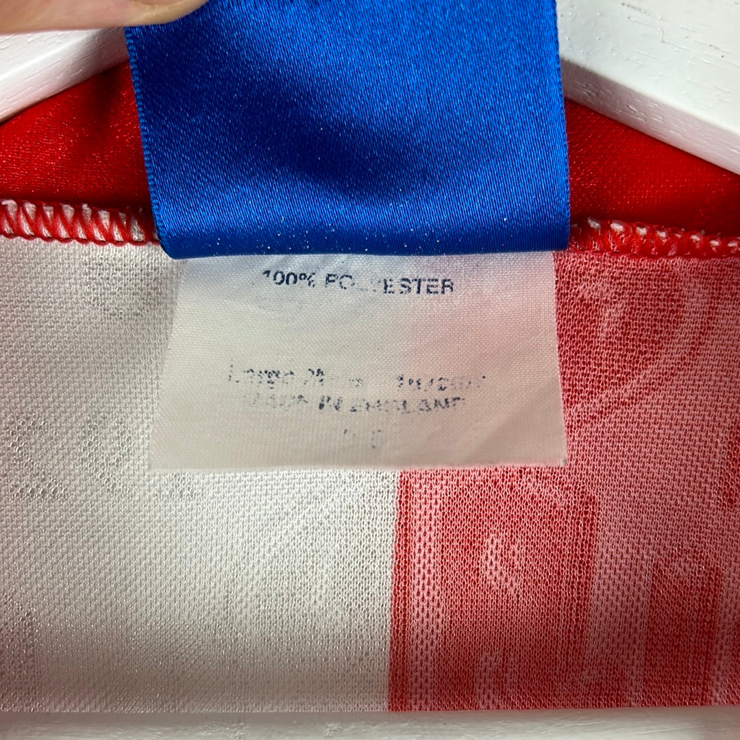 Olympiacos 1992-1993 Home Shirt - Large - Very Good Condition