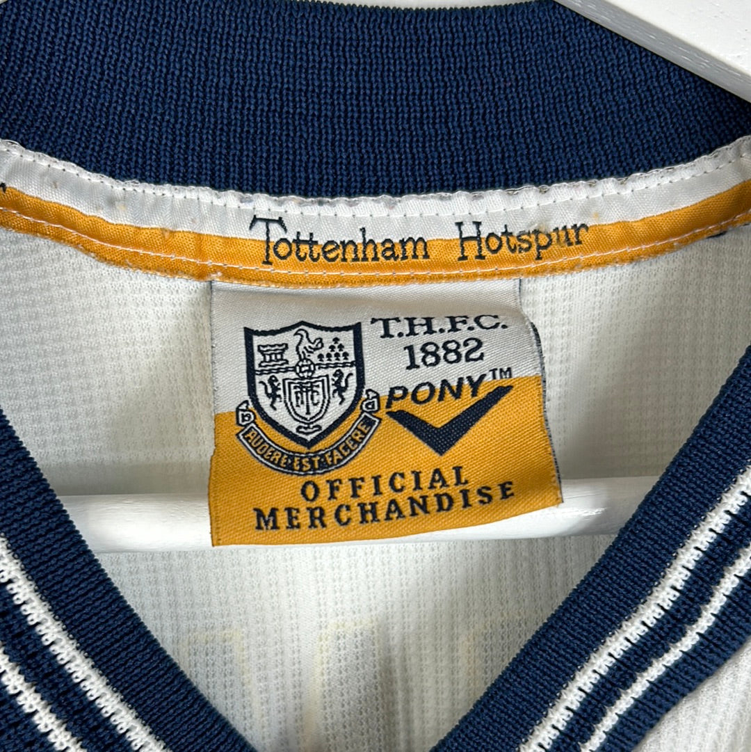 Tottenham Hotspur 1997-1998-1999 Home Shirt - XL - Klinsmann 33