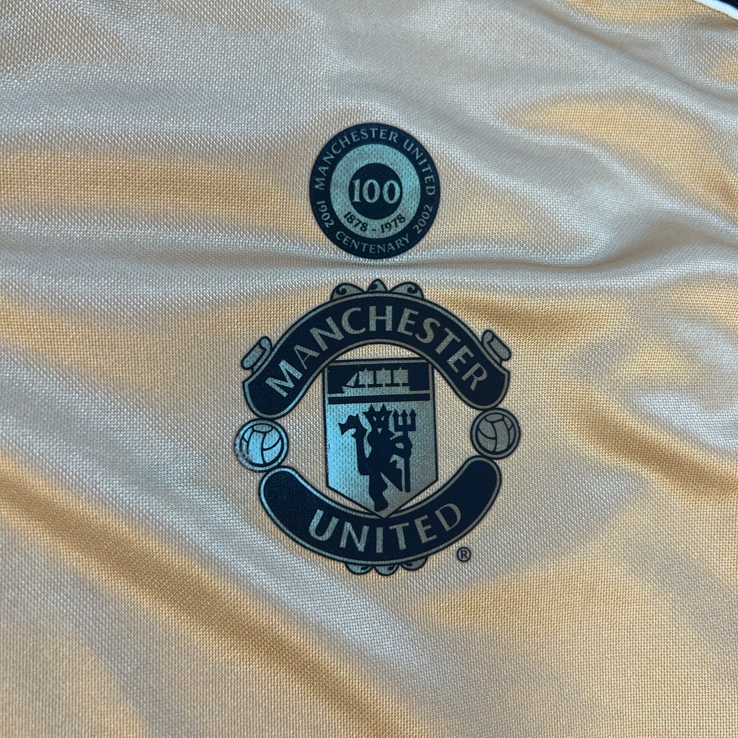 Manchester United 2001/2002 Away/Third Reversible Shirt - Long Sleeve - Extra Large
