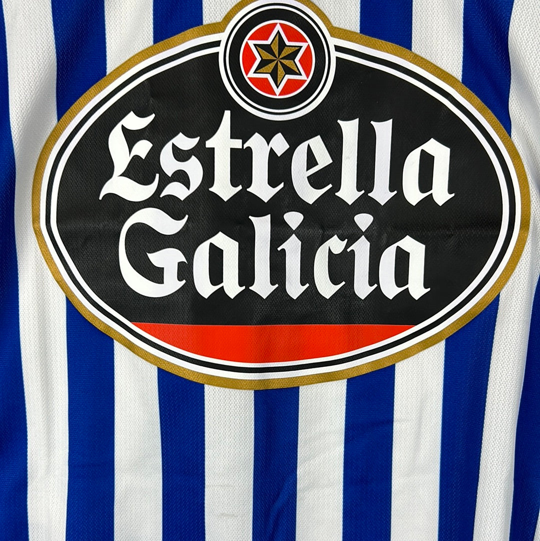 Deportivo La Coruna 2010/2011 Player Issue Home Shirt - Manuel Pablo 2