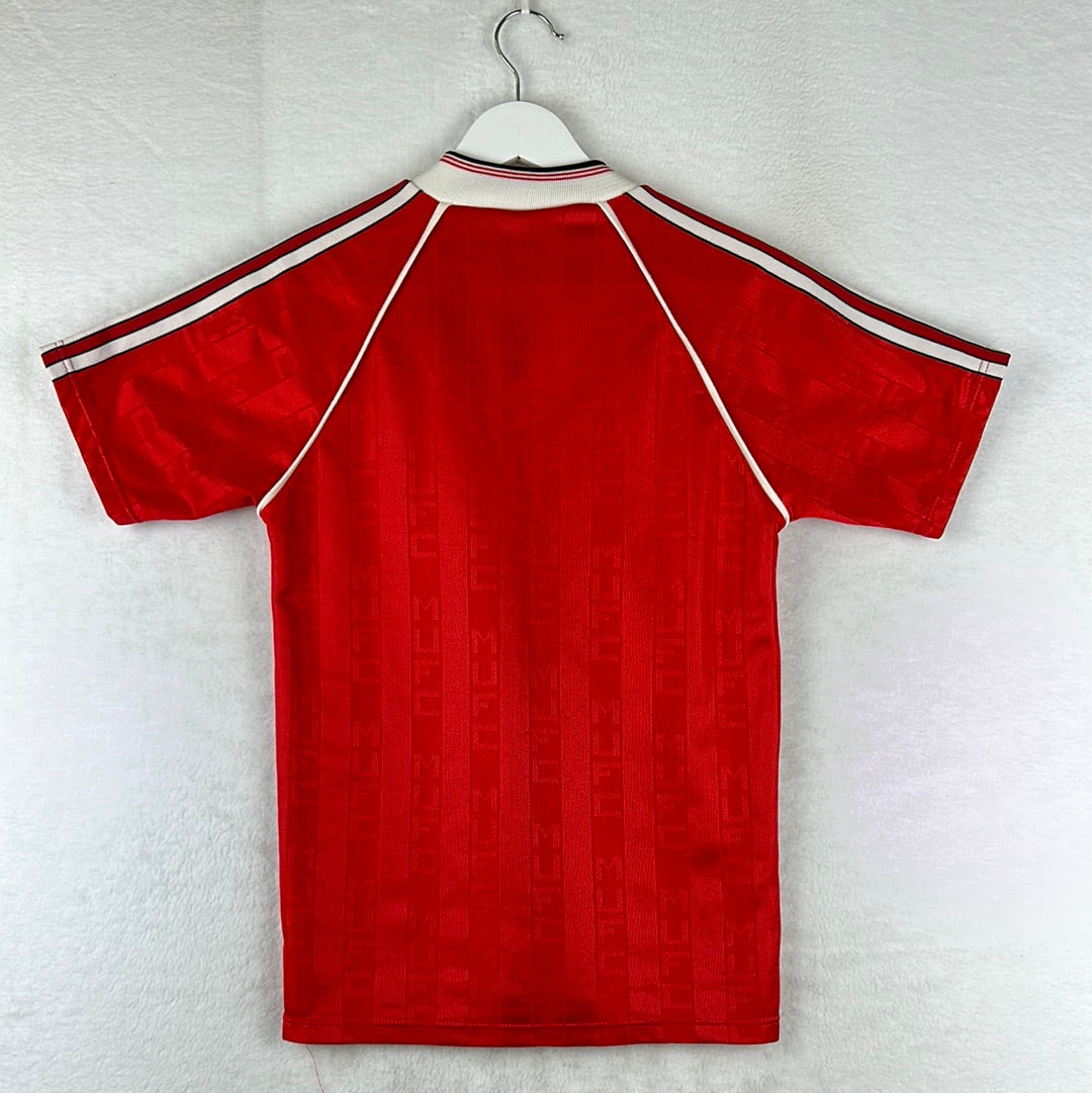 Manchester United 1988/1989 Home Shirt - 32-34" - Excellent Condition