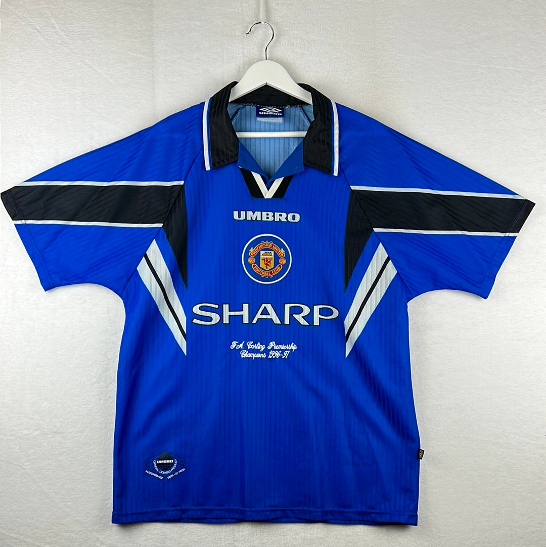 Manchester United 1996/1997 Third Shirt - Champions Embroidery