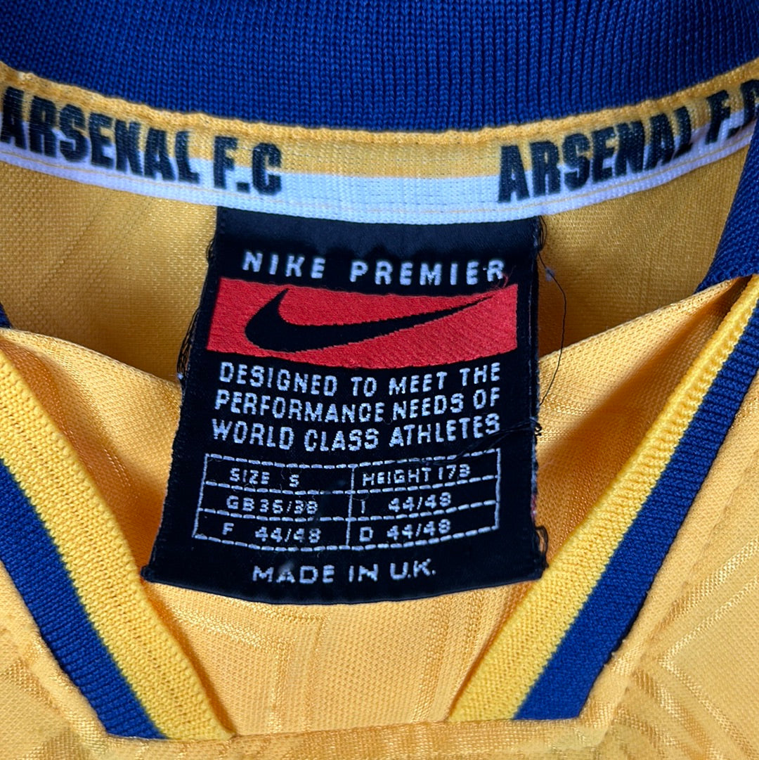 Arsenal 1996/1997 Away Shirt - Small - Good Condition