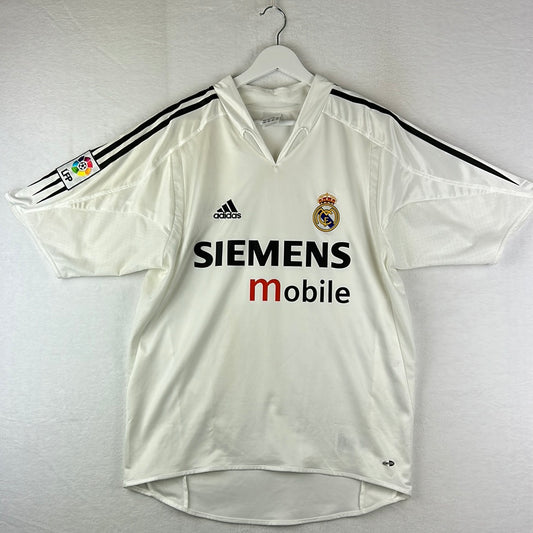 Real Madrid 2004-2005 Home Shirt 