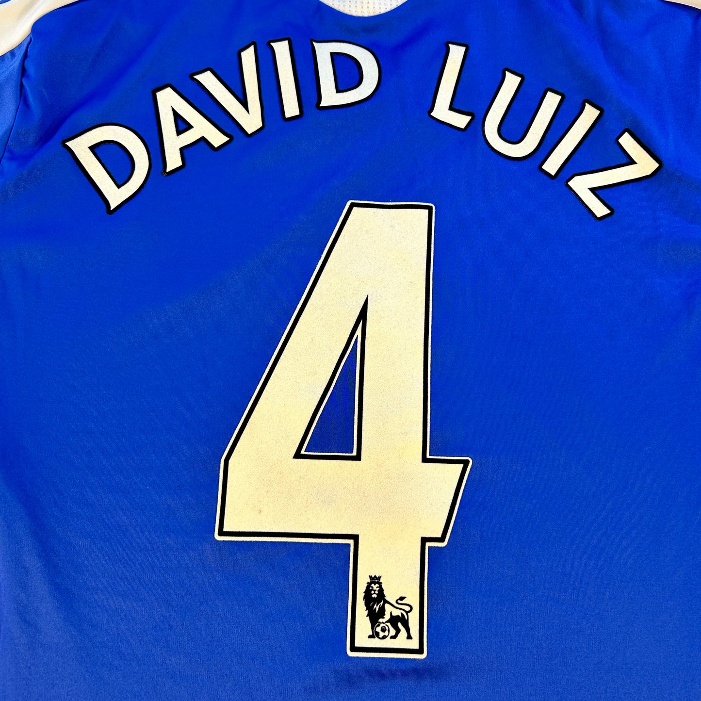 Chelsea 2012/2013 Match Worn Home Shirt - David Luiz 4