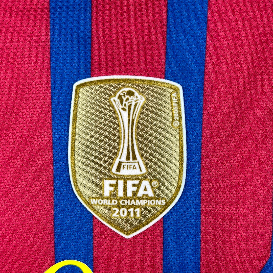 Barcelona 2011/2012 Player Issue Home Shirt - Copa Del Rei Final 2012 - Keita 15