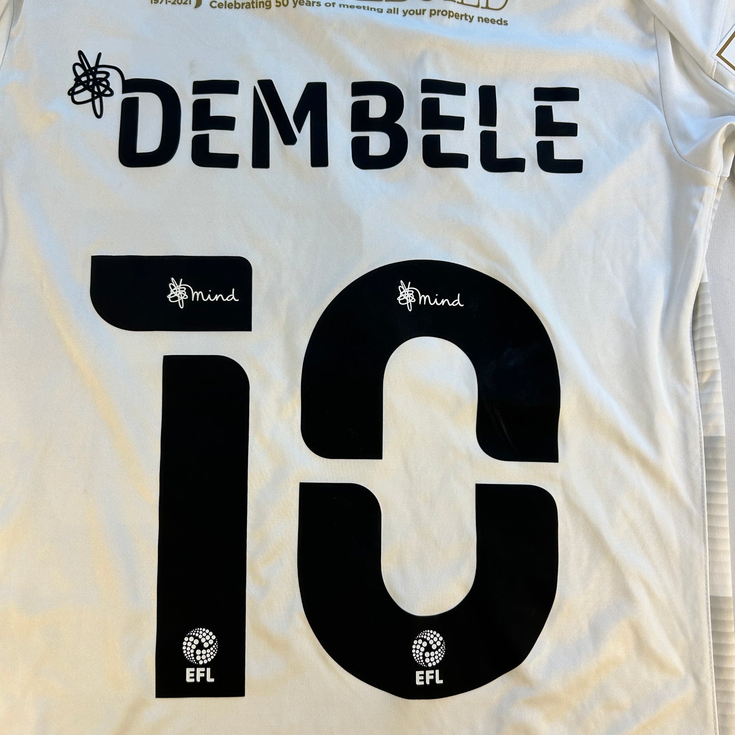 Peterborough United 2021/2022 Player Issue Third Shirt - Dembele 10