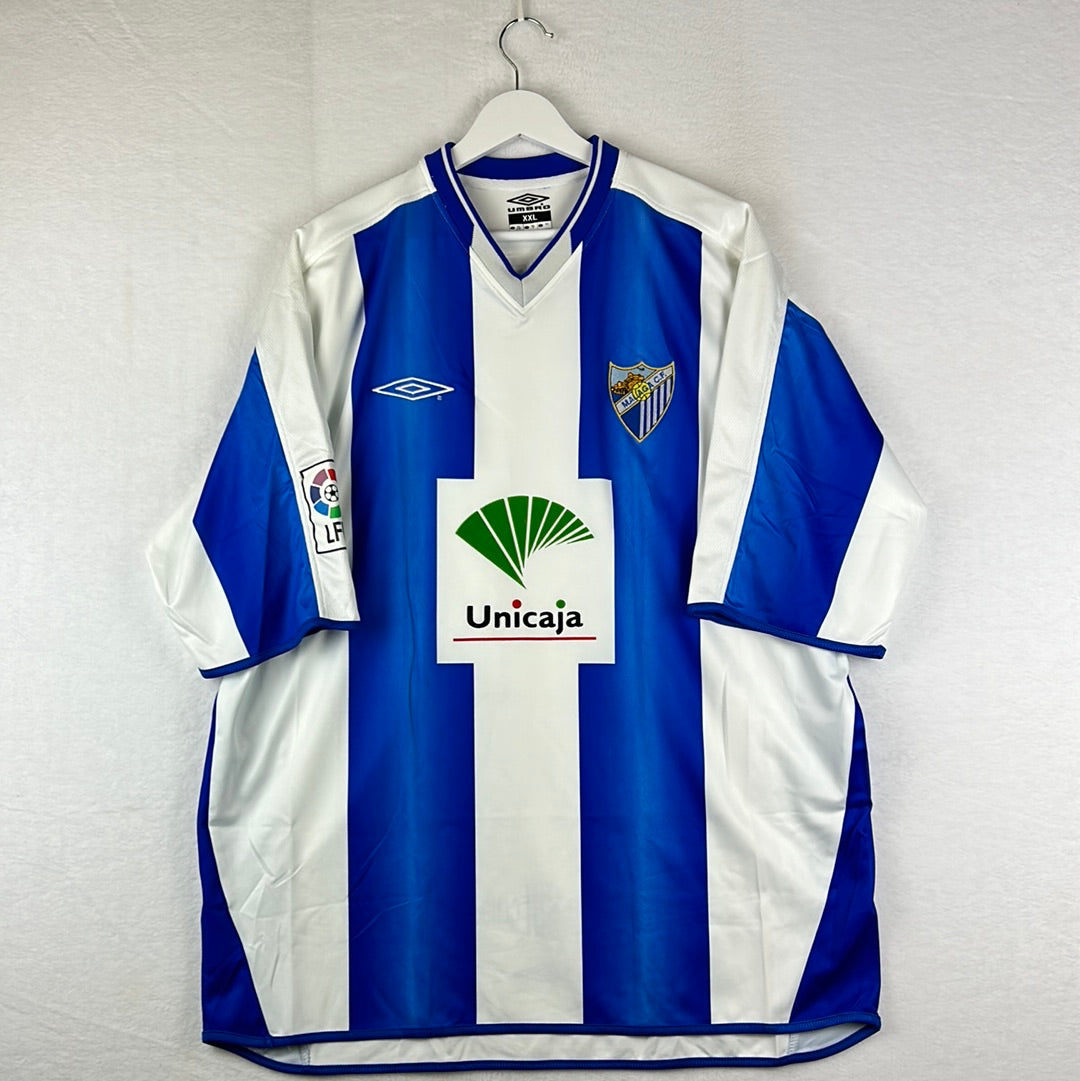 Malaga 2004-2005 Player Issue Home Shirt - XXL - Wanchope 11