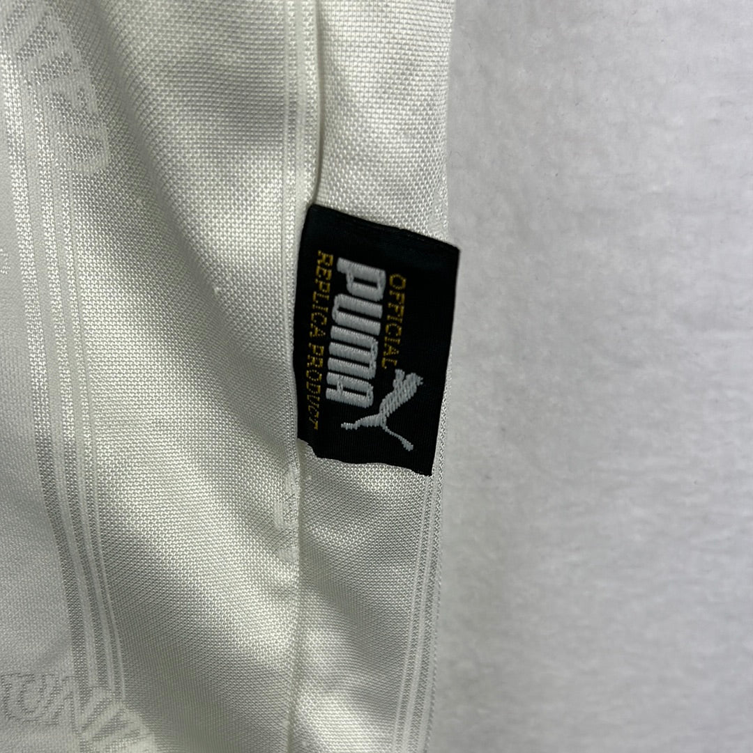 Leeds United 1996-1998 Home Shirt - Large - Sharpe 7
