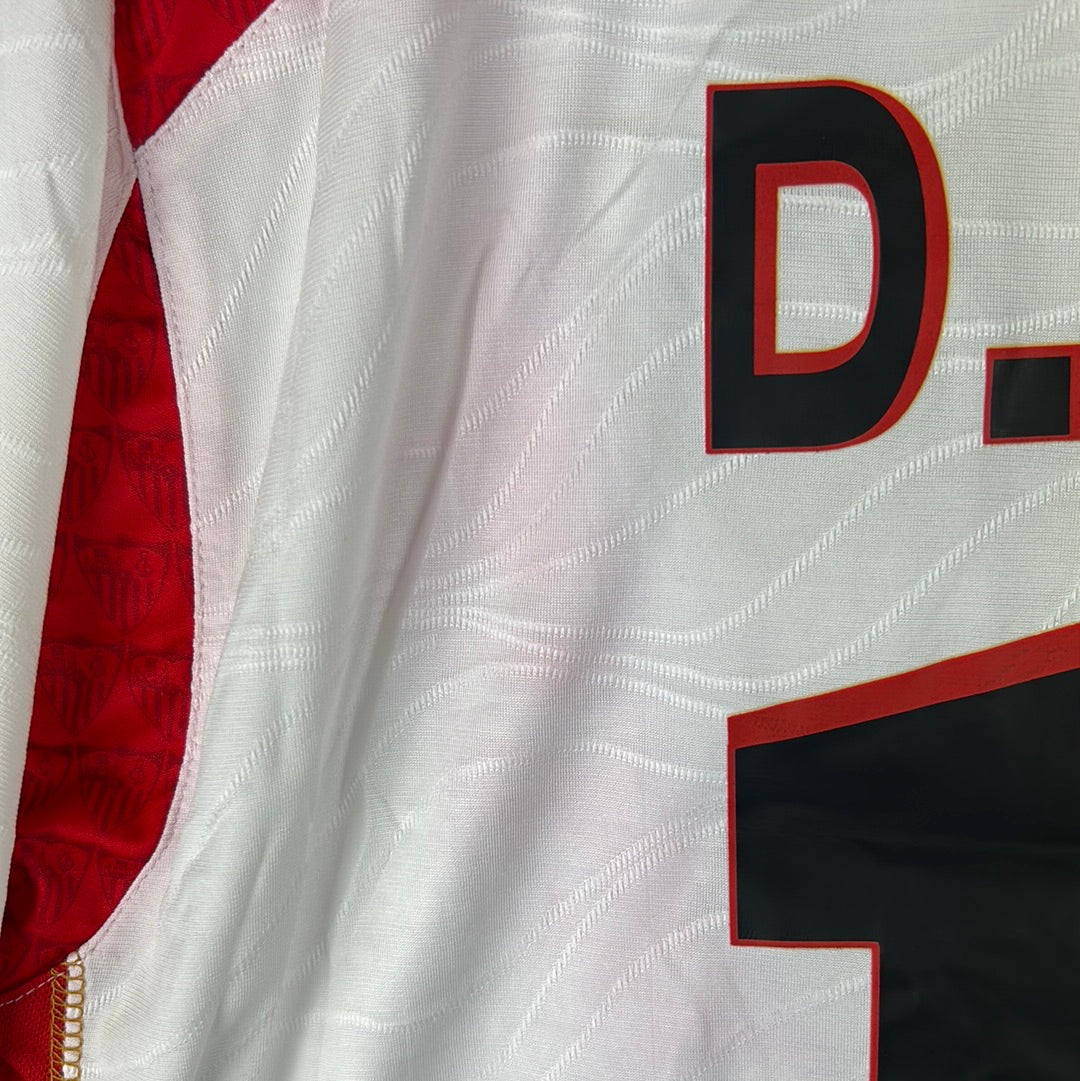 Sevilla 2008/2009 Player Issue Home Shirt - Capel 17
