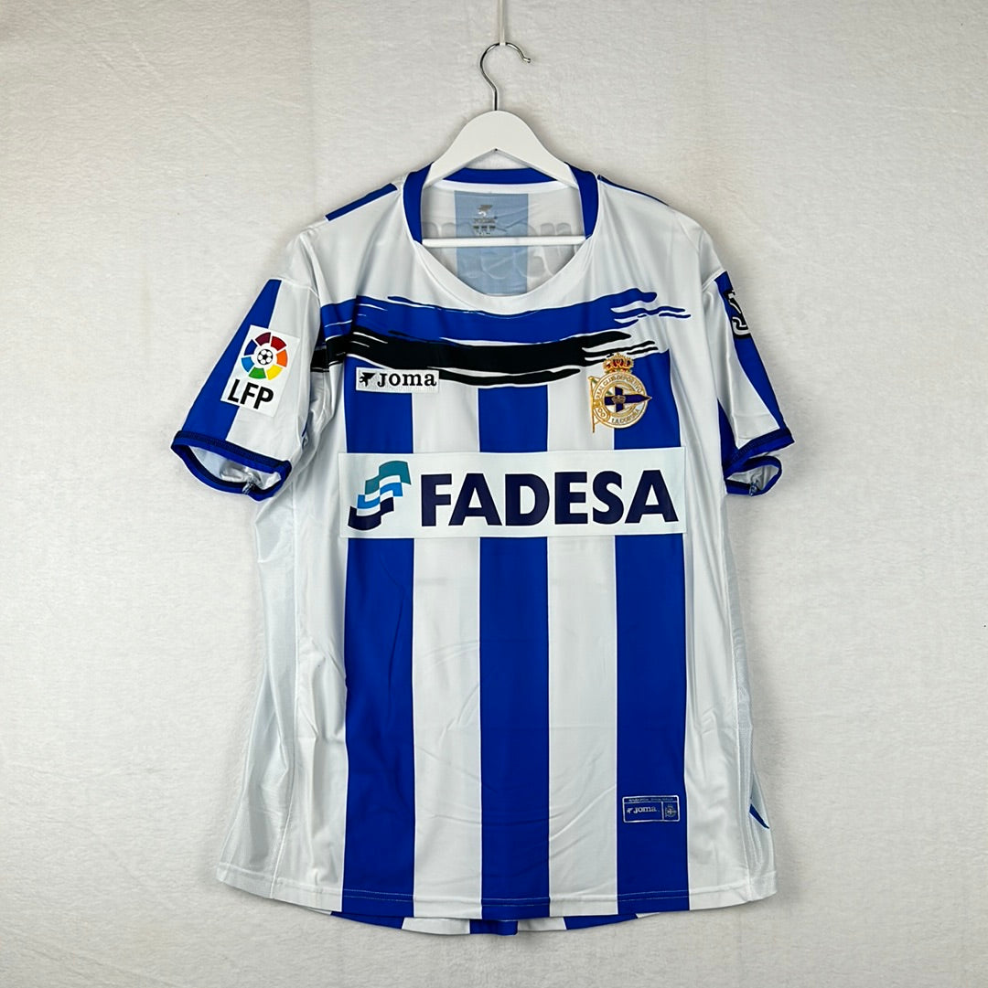 Deportivo La Coruna 2006/2007 Player Issue Home Shirt front