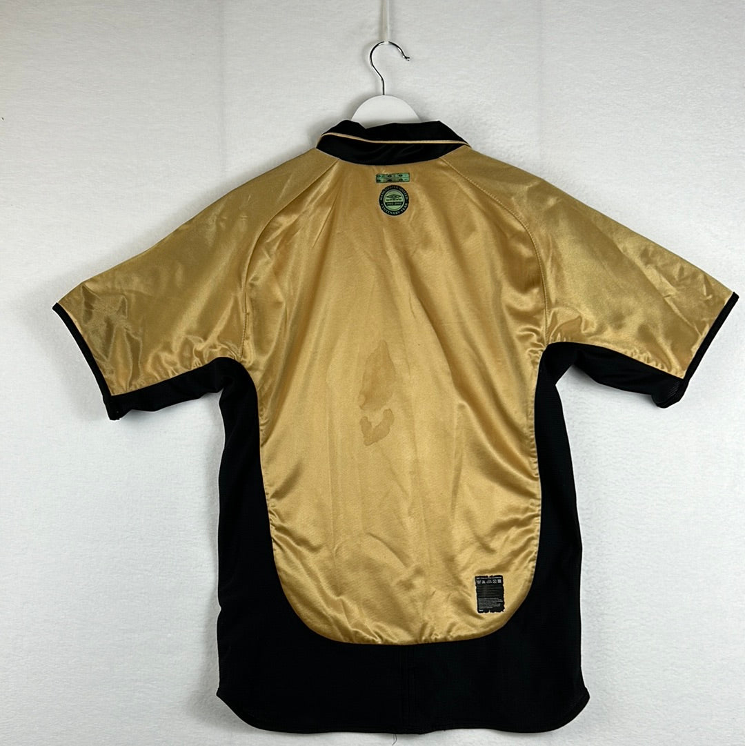 Manchester United 2001/2002 Away/Third Reversible Shirt - Small