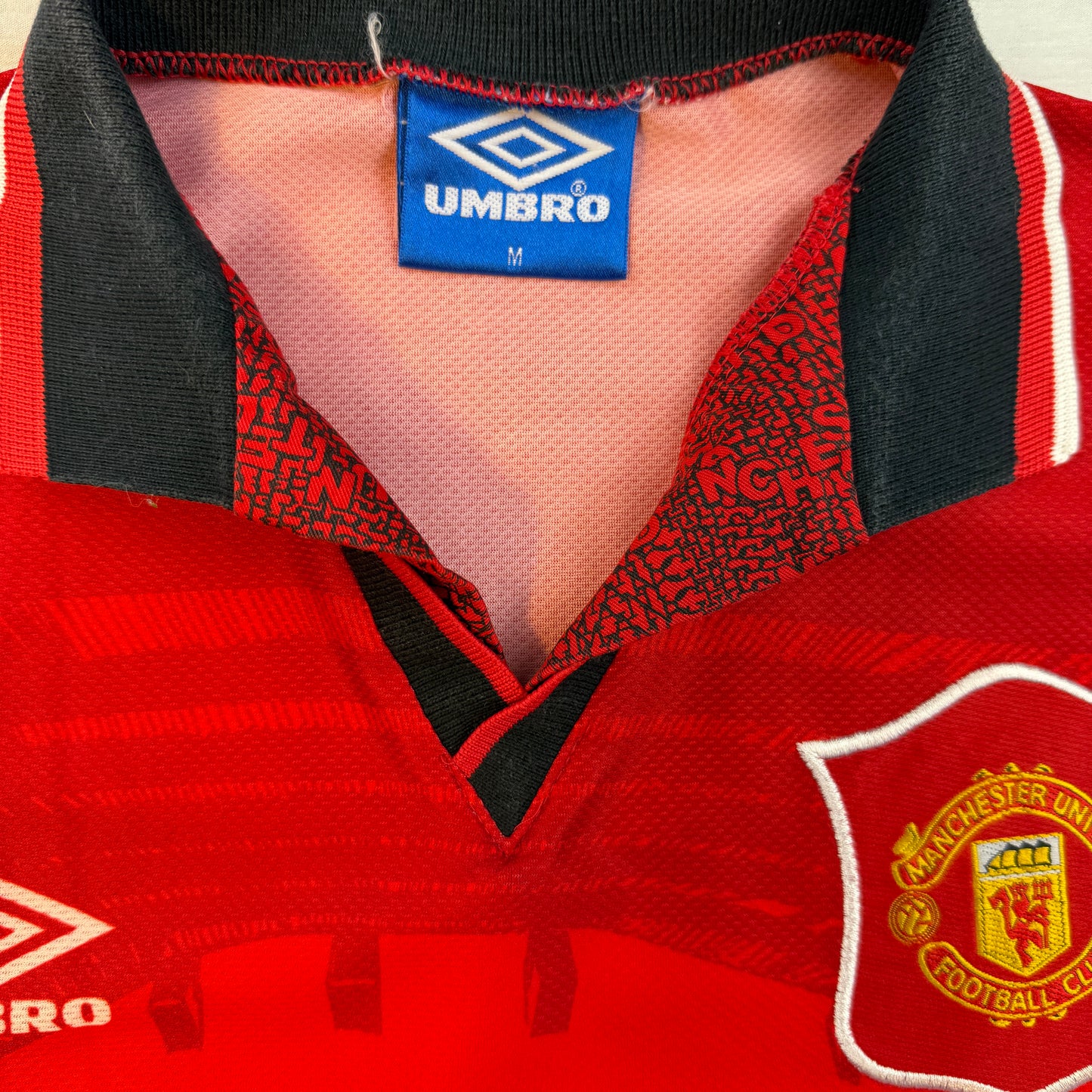 Manchester United 1994-1995-1996 Home Shirt - Medium