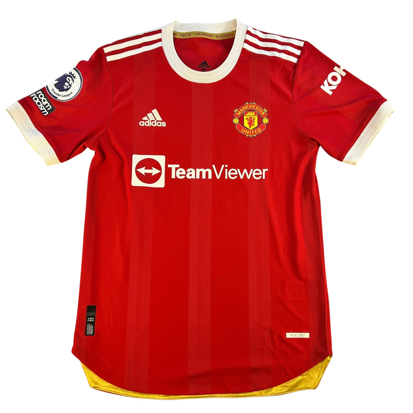 Manchester United 2021/2022 Player Issue Home Shirt - Alex Telles 27