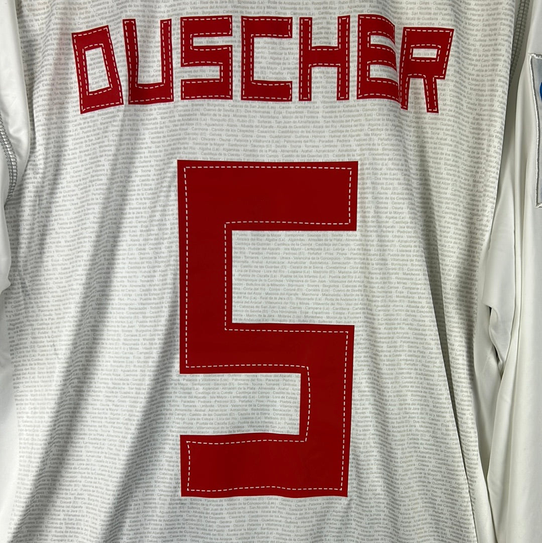 Sevilla 2009/2010 Player Issue Home Shirt - Duscher 5