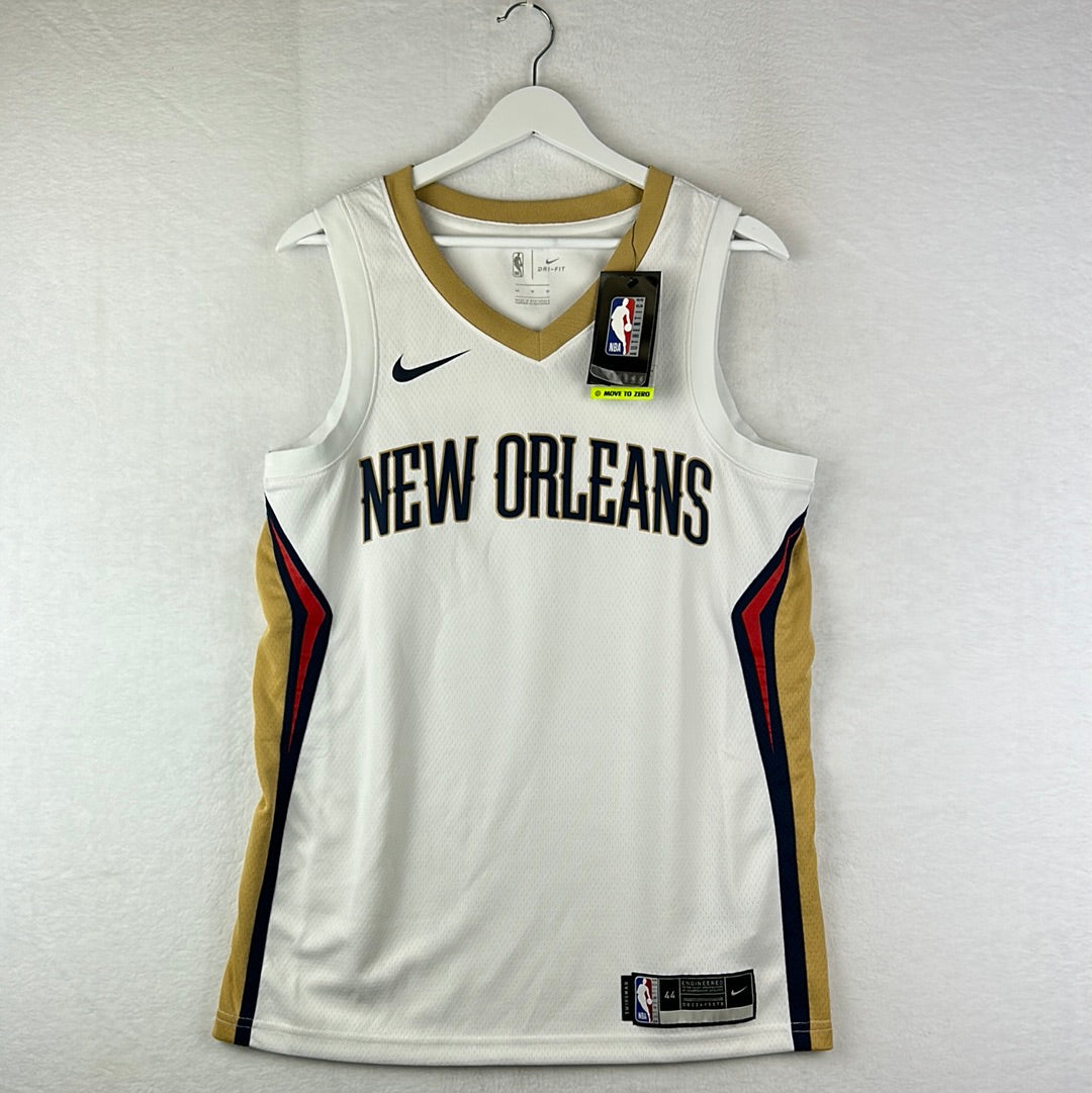 New Orleans Pelicans Home Jersey - Medium - New with Tags