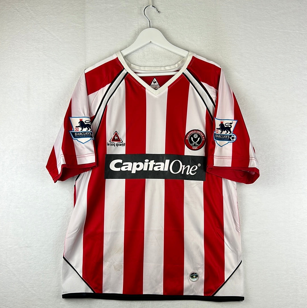 Sheffield United 2006-2007 Home Shirt - Medium - Very Good Condition