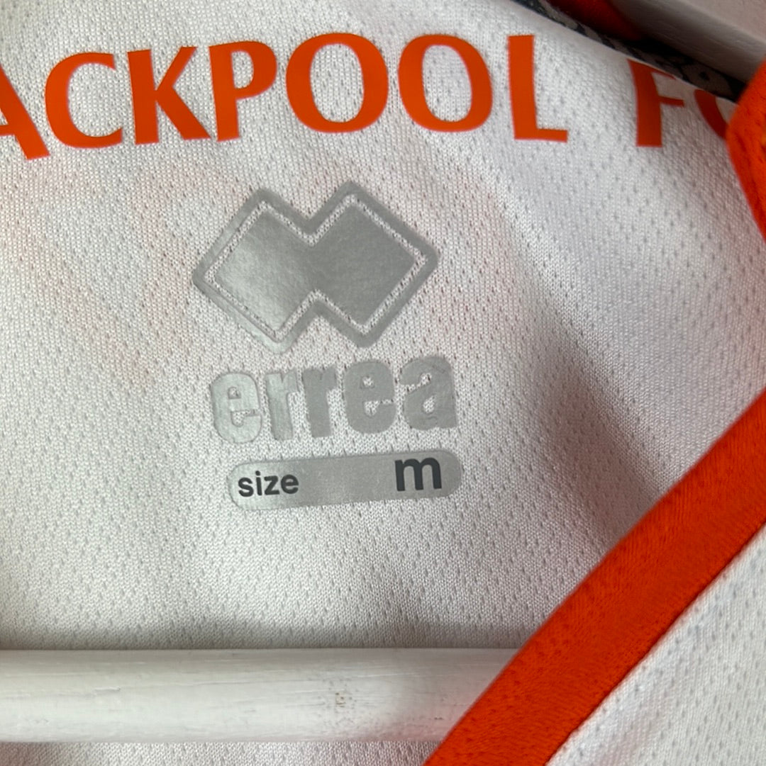 Blackpool 2017/2018 Away Shirt - Medium - Excellent