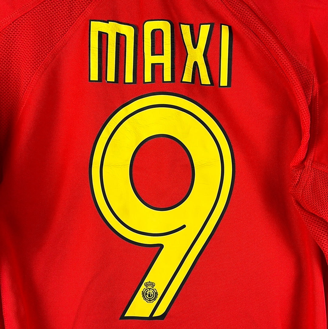 Real Mallorca 2006-2007 L/S Match Issued Home Shirt - Large - Maxi 9