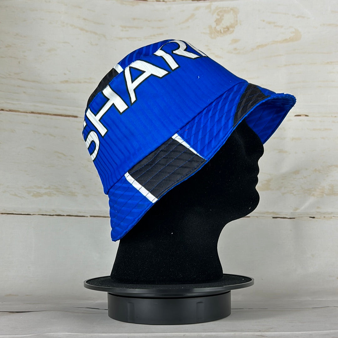 Manchester United 1996/1997 Upcycled Third Shirt Bucket Hat
