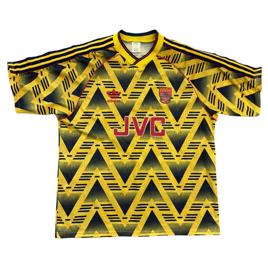 Arsenal 1991/1992 Away Shirt The Bruised Banana front