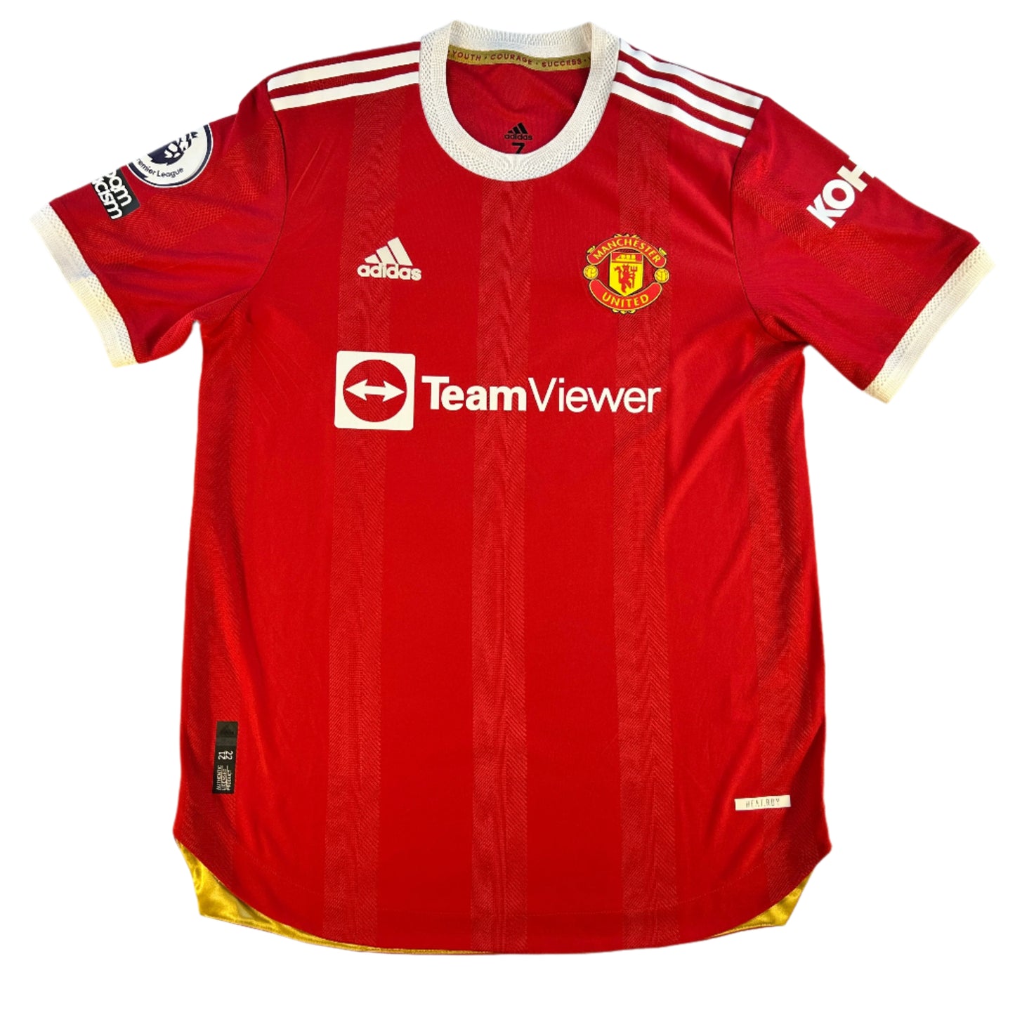 Manchester United 2021/2022 Player Issue Home Shirt - Pogba 6
