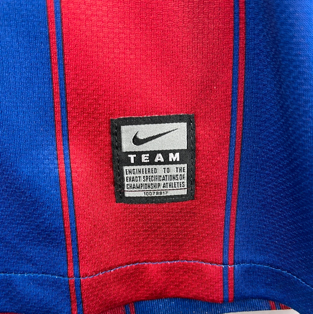 Barcelona 2009/2010 Player Issue Home Shirt - Fifa World Club Cup - Marquez 4