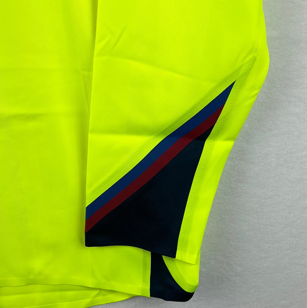 Barcelona 2005/2006 Player Issue Away Shirt - V. Bommel 17 - Long Sleeve - T90
