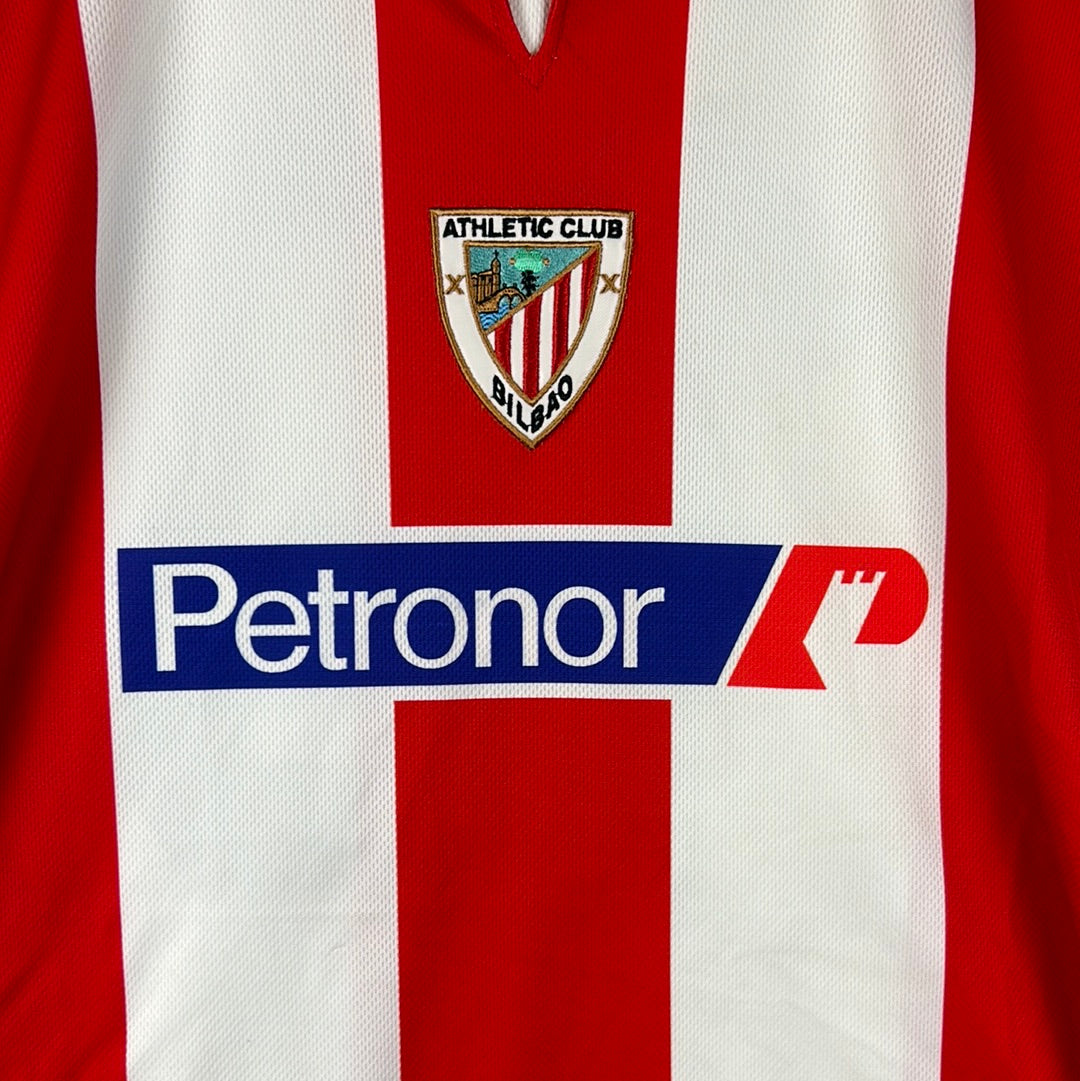 Athletic Bilbao 2008/2009 Match Worn Home Shirt - Yeste 10