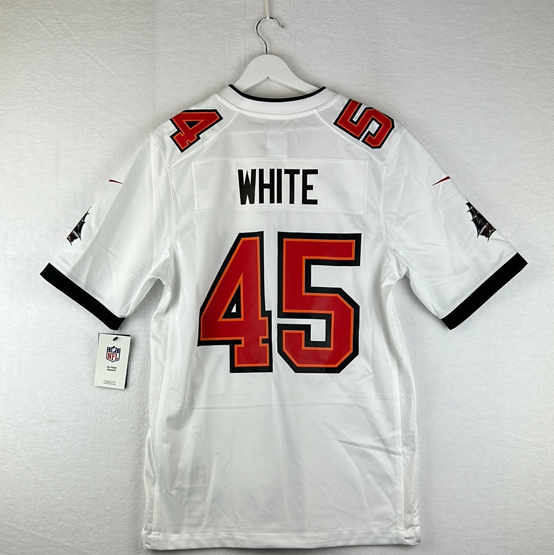 Tampa Bay Buccaneers Jersey - 45 White - BNWT