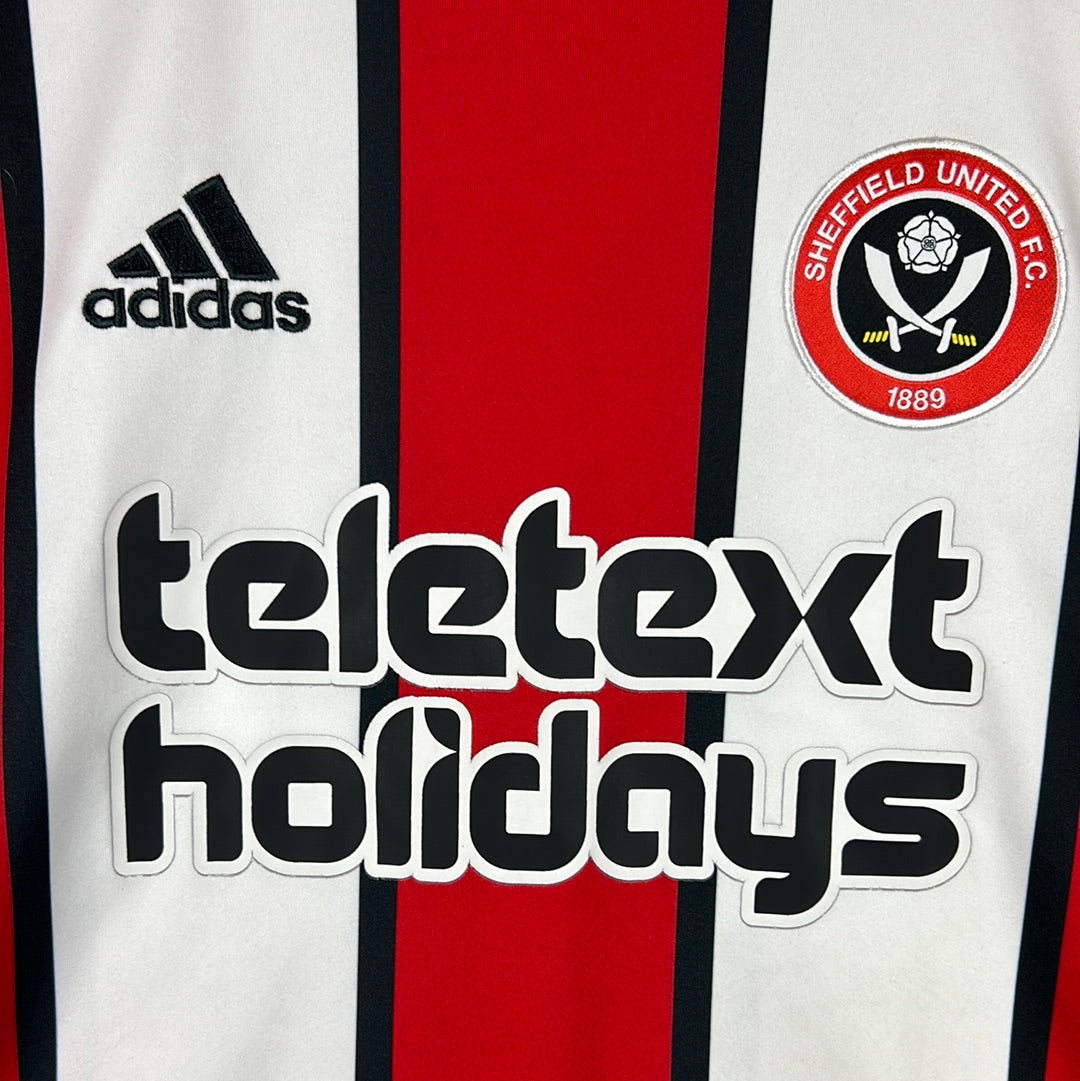 Sheffield United 2017/2018 Home Shirt - Medium - Excellent Condition