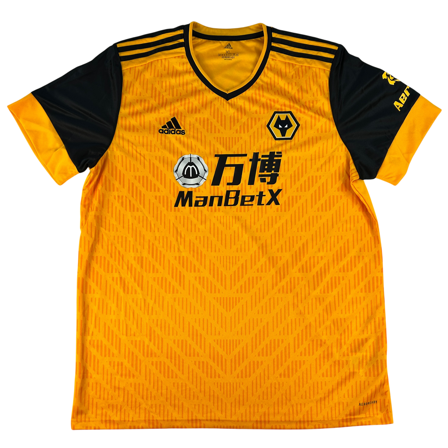 Wolverhampton Wanderers 2020/2019 Home Shirt front