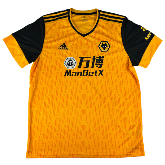 Wolverhampton Wanderers 2020/2019 Home Shirt front