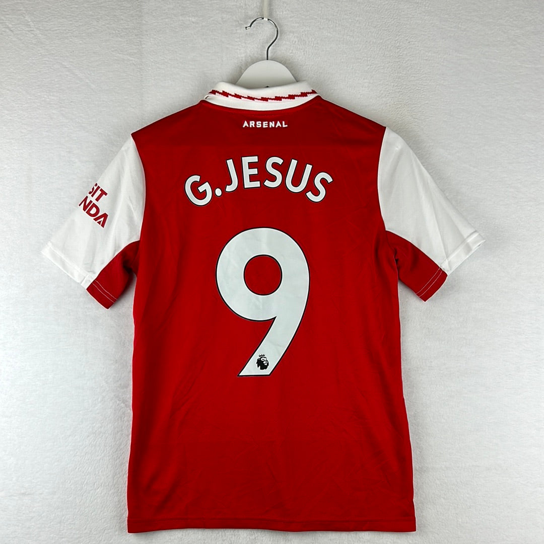 Arsenal 2022 2023 Youth Home Shirt