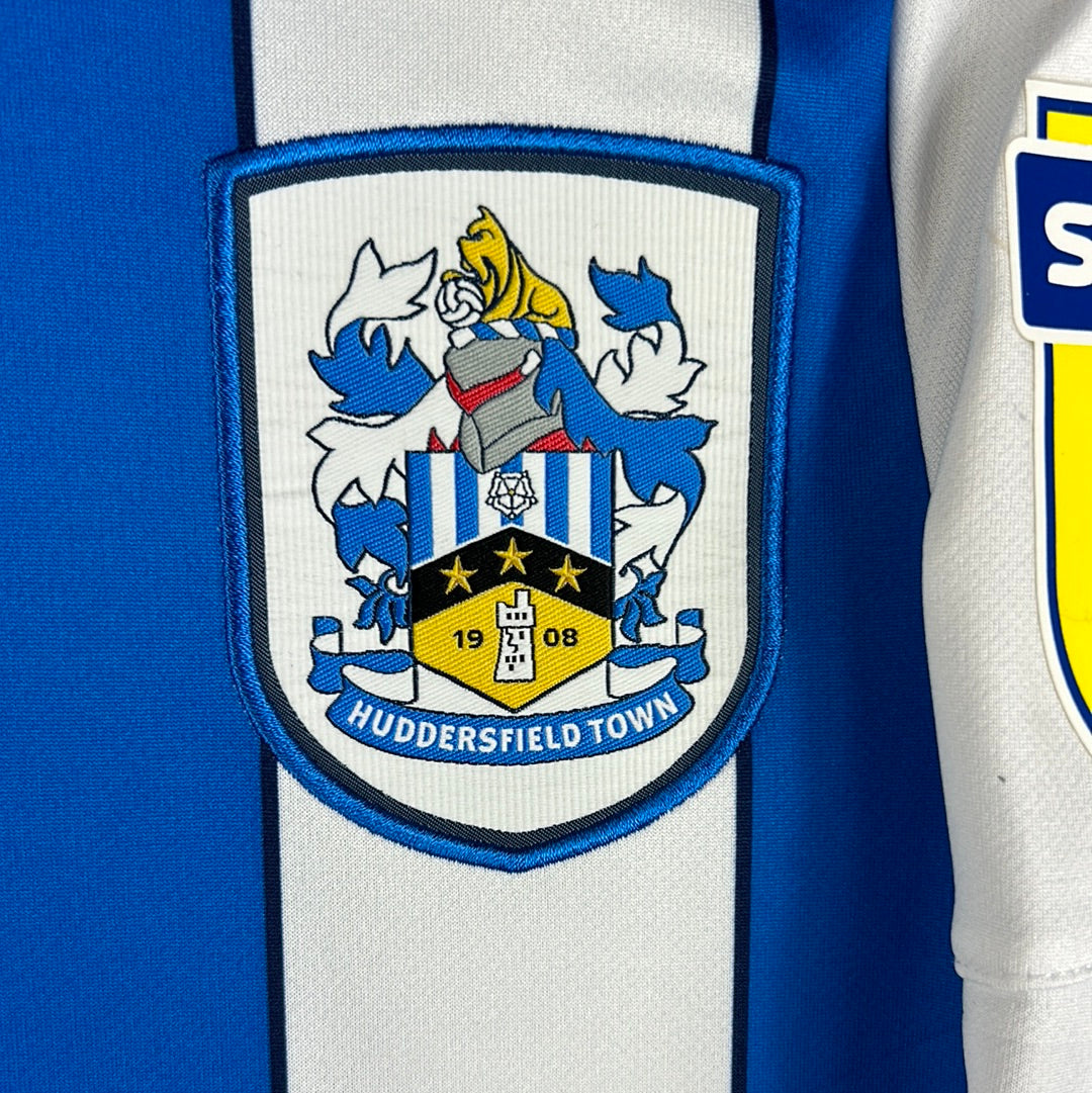 Huddersfield Town 2019/2020 Match Worn Home Shirt - Mooy 10