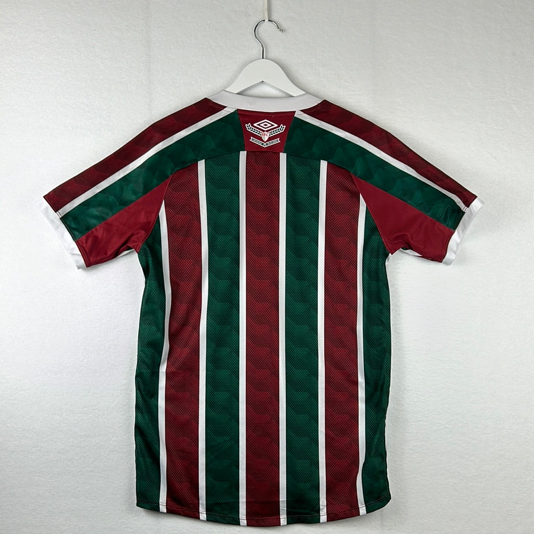 Fluminense 2020-2021 Home Shirt - Small - Excellent Condition