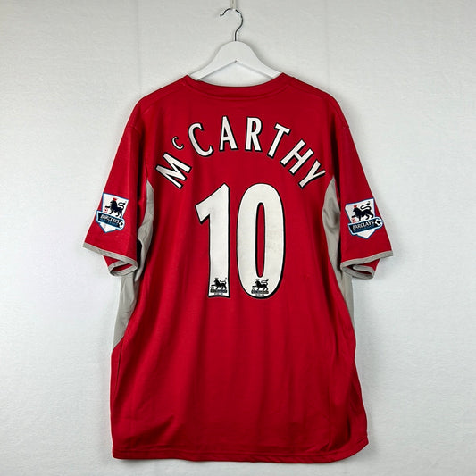 Blackburn Rovers 2006/2007 Player Issue Away Shirt - McCarthy 10
