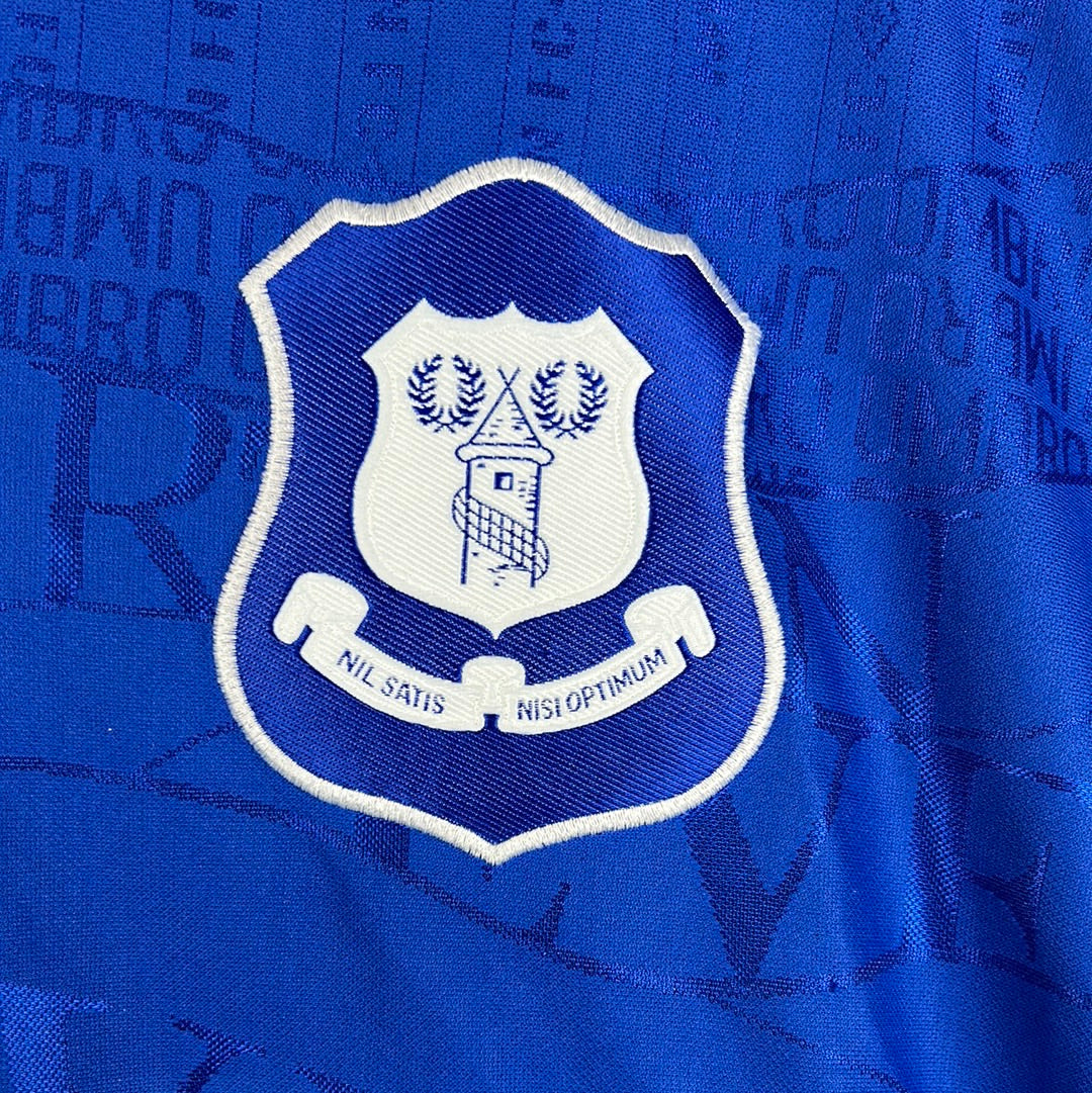Everton 1996-1997-1998 Home Shirt - Extra Large