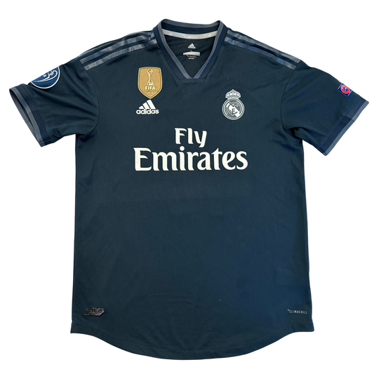 Real Madrid 2018/2019 Climachill Away Shirt - Large - Bale 11