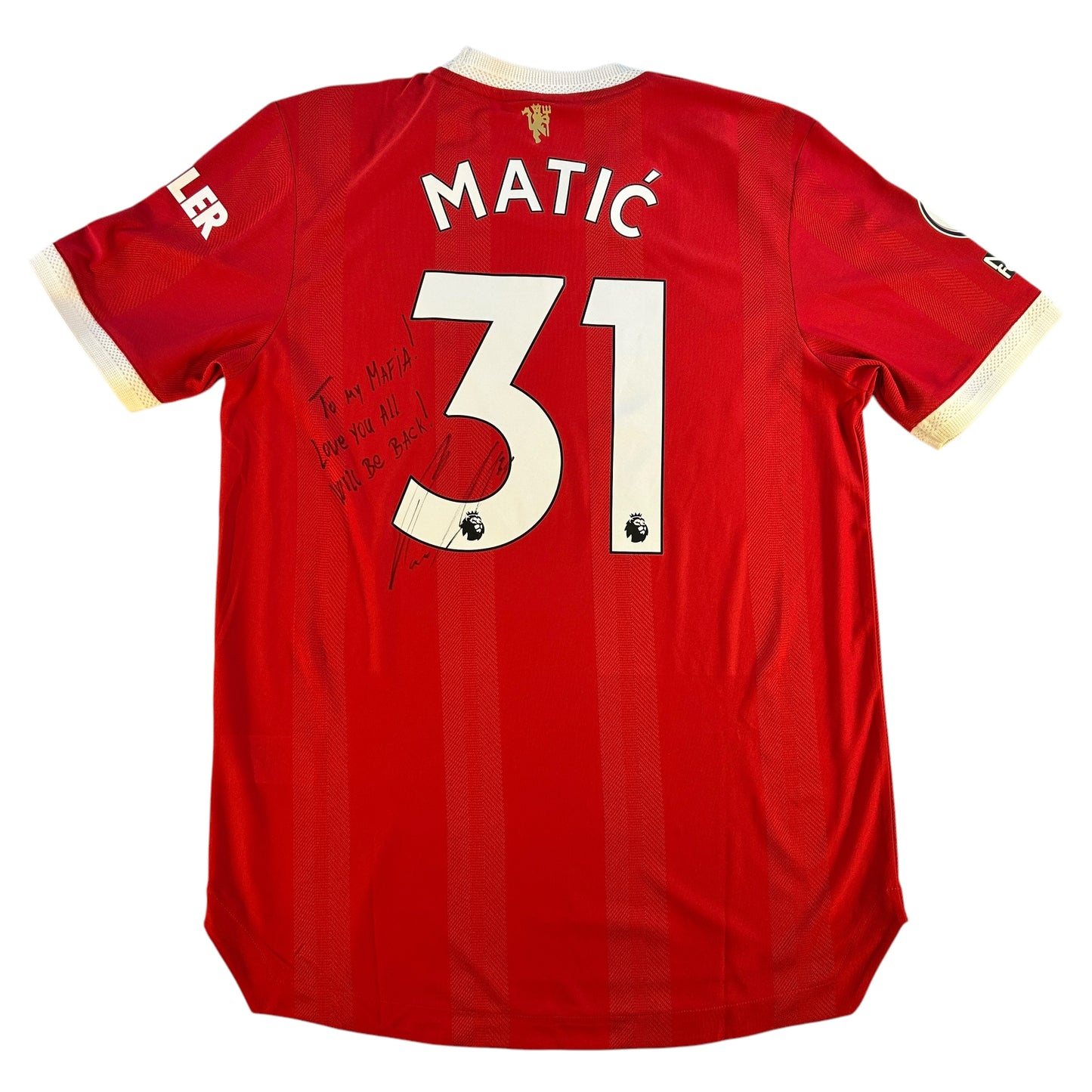Manchester United 2021/2022 Player Issue Home Shirt -