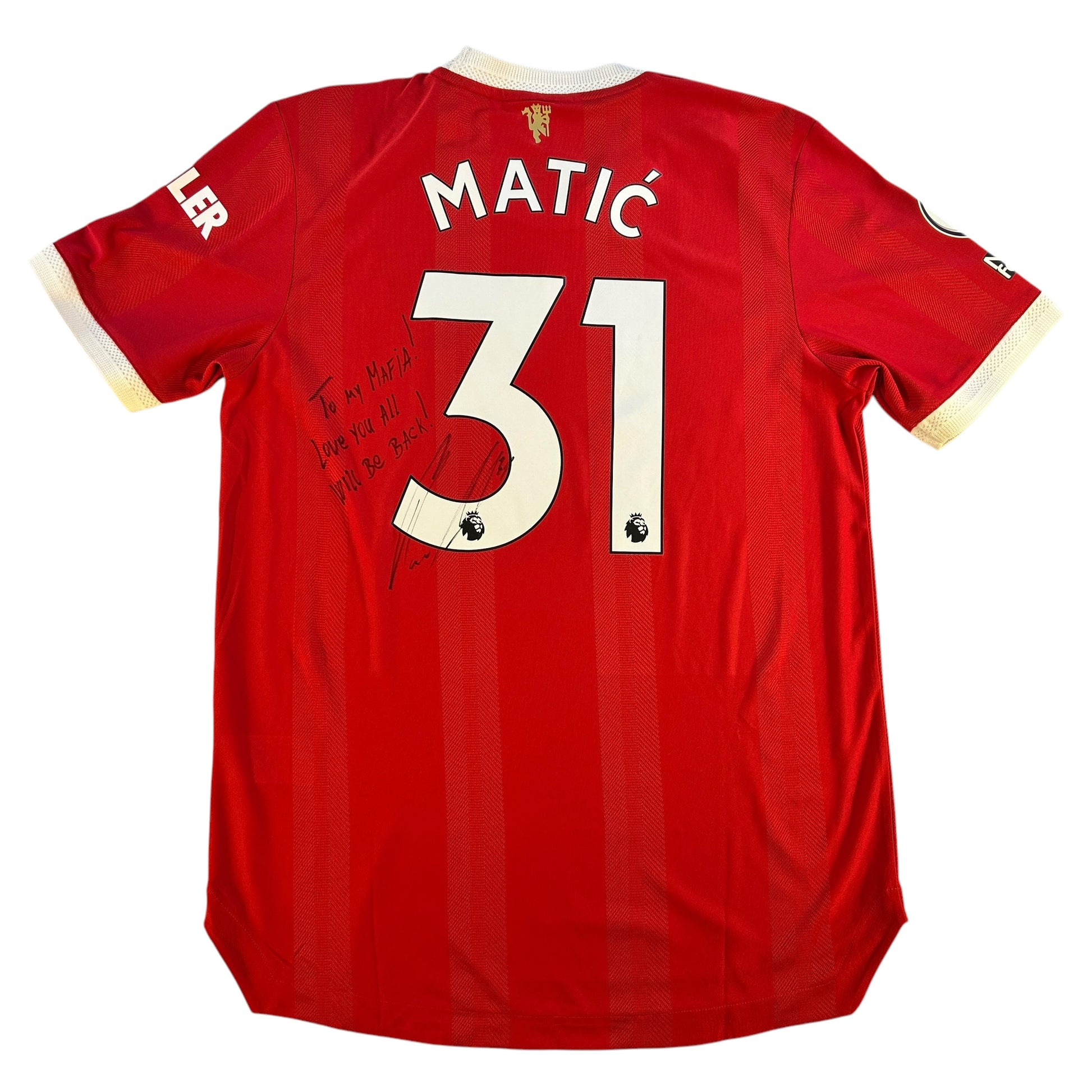Manchester United 2021/2022 Player Issue Home Shirt -