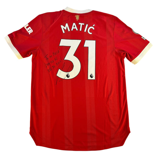 Manchester United 2021/2022 Player Issue Home Shirt -