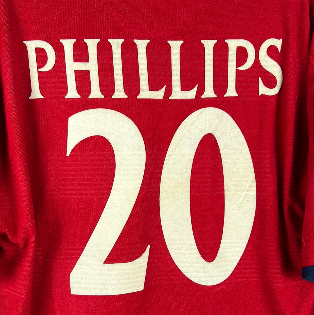 England Player Issue Euro 2000 Away Shirt - Philips 20